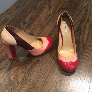 Miu miu classic heels